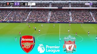 LIVE 🔴 ARSENAL vs LIVERPOOL  Premier League 20242025  Full Match  SFL 2025 Gameplay [upl. by Naellij]