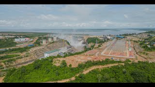 JULIUS NYERERE HYDROPOWER PROGRESS APRIL 2023 [upl. by Annyl421]