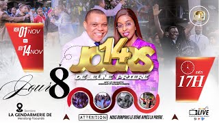 8e JOUR  14 JOURS DE JEUNE ET DE PRIERE AVEC LE PROPHETE RODRIGUE NDEFFO  08112024 [upl. by Bruce]