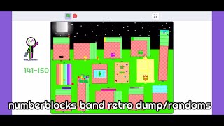 numberblocks band retro 141150 with 71 retro and 300 band new 2024 numberblocks [upl. by Eelyr]