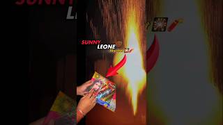 Sunny Leone Skyshot 🎇🧨  extreme level test 🤯 short shorts testing viral [upl. by Wes]