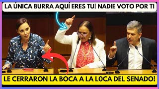 EL BURRO HABLANDO DE OREJAS LE TOCO SU PAL1ZA A TELLEZ EN EL SENADO 4t amlo morena [upl. by Sivatco651]