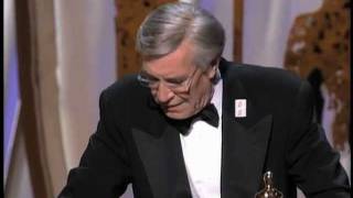 Martin Landau Wins Supporting Actor 1995 Oscars [upl. by Eneliak]