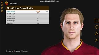 PES 2021 How to create Ola Solbakken 🇳🇴 AS Roma [upl. by Vanna543]