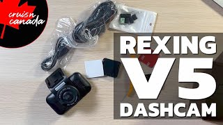 We Take A Look At The Rexing V5 4K Modular Dash Cam  Our Review [upl. by Bollen106]