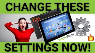 Change These 17 Amazon Fire Tablet Settings NOW 2022 [upl. by Jepum]