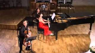 Alexander Harutyunyan Poem for Cello and Piano [upl. by Ihcehcu]