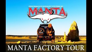 MANTA Performance Exhaust  FACTORY TOUR [upl. by Nido799]