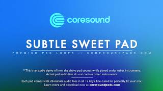 Coresound Pads Demo  Subtle Sweet Pad [upl. by Anahsek]