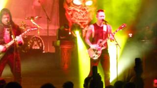 Trivium  Entrance of the Conflagration  live  Z7 Pratteln 1032017 [upl. by Bainter]