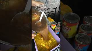 MANGO TAPIOCA  SIMPLE STEPS AND INGREDIENTS  food yummy recipe dessert smallbites [upl. by Gunther]