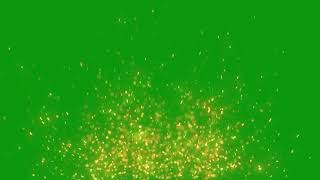 Fire Sparks  Fire Dust Particles Sparks Green Screen Background Effects HD 1080p  No Copyright [upl. by Berkshire]