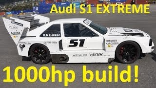 Audi S1 1000hp Build amp Testdrive by KRB Trading [upl. by Sternberg]