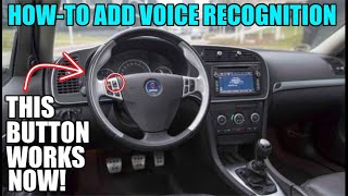 Adding Voice Recognition Part 3 Saab Nav Install [upl. by Saixela]