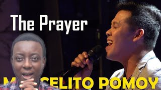 quotUnbelievable Marcelito Pomoys Stunning The Prayer Performance  Reactionquot [upl. by Arlena]