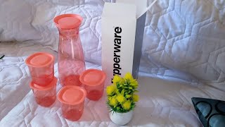 Unboxing Clear Pitcher 13 L Tupperware [upl. by Atirys321]