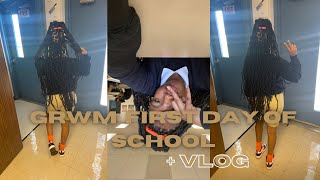 GRWM First Day Of School 8th Grade  School Vlog 2022  TyLeiahLashay [upl. by Volney]