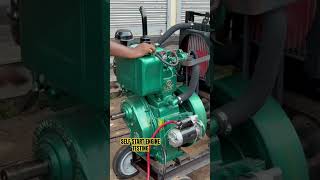 12 HP BHARAT JYOTI SELF START ENGINE TESTING FOR OUR YOUTUBE CUSTOMERS ✅🔥🔥🔥 [upl. by Ardeha523]