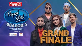 CocaCola NEPAL IDOL SEASON 4 GRAND FINALE  LIVE  AP1HD [upl. by Nisen]