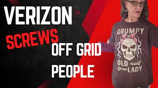 My VERIZON Internet Is Getting SHUT DOWN For Living Off Grid [upl. by Duyne270]