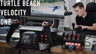 New Flight Sim Yoke  Is The TURTLE BEACH Velocity One GOOD [upl. by Moselle]