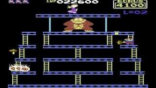 Donkey Kong Longplay C64 Atarisoft 50 FPS [upl. by Ladnor]