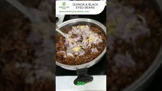 Healthy DiabeticFriendly Quinoa amp BlackEyed Beans [upl. by Julina]