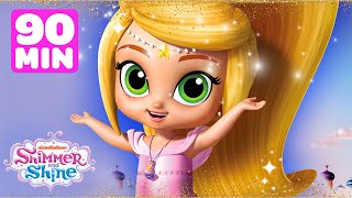 Leahs Best Wishes amp Adventures w Shimmer and Shine  90 Minute Compilation  Shimmer and Shine [upl. by Elehcir]