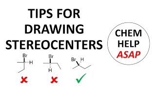 suggestions for drawing stereocenters [upl. by Alita]