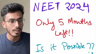 NEET 2024 Full Strategy  Is it Possible   Free Resources in END😍 [upl. by Setarcos]