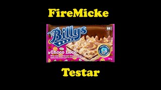 FireMicke testar Billys Pan Pizza Choco Loco [upl. by Chiaki176]