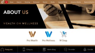 GIỚI THIỆU ỨNG DỤNG WEALTH ON WELLNESS [upl. by Portuna]