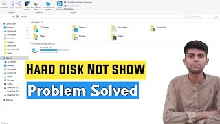 How To Fix Hard Disk Not Detected In Pc Windows 10117  Hard Disk Not Showing up [upl. by Yessak]