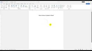 How to the arc Symbol in Word [upl. by Kerianne]