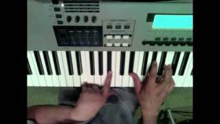 Anointing fall on me piano tutorial [upl. by Llerrom]