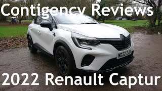 Contingency Reviews 2022 Renault Captur 16 ETech Hybrid Rive Gauche  Lloyd Vehicle Consulting [upl. by Artemus]