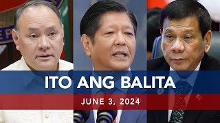 UNTV Ito Ang Balita  June 3 2024 [upl. by Utham288]