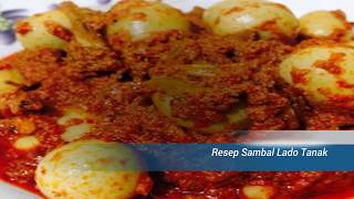 Resep Sambal Lado Tanak [upl. by Hgielram213]