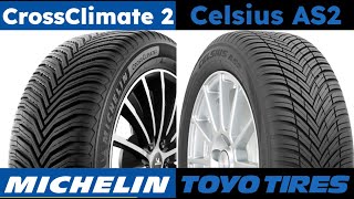 Michelin CrossClimate 2 vs Toyo Celsius AS2 [upl. by Retloc928]