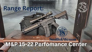 Range Report Smith amp Wesson MampP 1522 Performance Center Rifle [upl. by Egoreg]