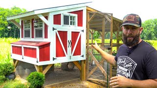 My Chicken Coop Walkthrough Tour With MUST HAVE Features [upl. by John149]