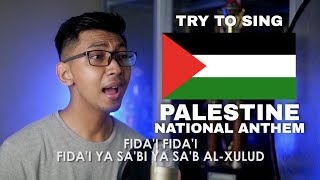 Fidai Palestine National Anthem  Lagu Kebangsaan Palestina [upl. by Dimphia]