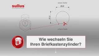 Briefkasten o Hebelzylinder austauschen [upl. by Carmine]