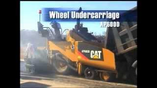 Cat® AP600D  AP655D Pavers Machine Introduction North America [upl. by Avah]