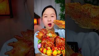 Chinese eating shows are yummy 2 daily sort sortvideo eatingshow mukbang yummy food pork [upl. by Yentihw600]