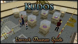 Varrock Museum Earning Kudos  RuneScape Guide  No Vocal Commentary [upl. by Keldah]