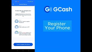 Gcash  It looks like you changed your phone  Your account is already registred to another phone [upl. by Acinorrev]