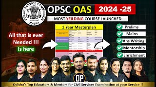 Full Course for OPSC OCS BATCH 2025  Entire Prospectus  Odisha Preps  OP oas opsc [upl. by Ahsirak]