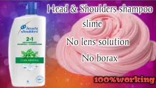 Head amp shoulders shampoo slime😍👍 [upl. by Emylee]