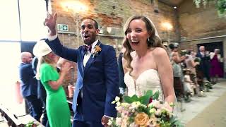 Botley Hill Barn in Warlingham Surrey  Wedding Video  Videographer [upl. by Anyzratak98]